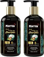 mintten Crud with Keratin Smooth Shampoo for Anti Dandruff All Hair Types Men and Women 600 ml (Pack of 2)