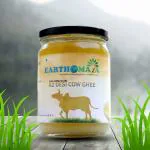 Earthomaya A2 Cow Ghee - 1 Liter | A2 cow desi ghee | A2 Ghee Bilona Method | For Baby | Kids | Good for baby Massage