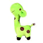 Kuhu Creations Supreme Multicolor Cute Soft Toys. (Giraffe (17cm) Lime Green)