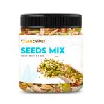 FARMCRAVES Premium Whole Seedmix |500 x 2 packs | Healthy Dry Fruit Snack