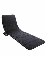 Agaro M6542 Corded Electric Vibrating Massager Mat With Lukewarm Heat for Full Body, Neck, Back, Waist and Legs Black