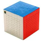 Kiditos MoYu Meilong 10X10 Speed Cube Professional Stickerless Cubing Classroom 84mm Size Magic Cube Puzzle