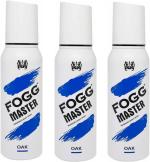Fogg Master Oak Pieces Body Spray, 300 Ml (Pack Of 3)