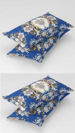 Gharsaaz Multicolor Printed Polycotton Pillow Covers Set of 4