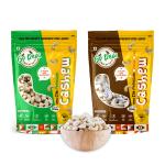 Go Real Premium (Tukda) & Premium Organic 100% Natural Cashew (250 gm x 2 packs of Pouch)| Premium Kaju nuts | Nutritious & Delicious | Gluten Free & Plant based Protein | Crunchy Cashew | Healthy Snacks Dry Fruit