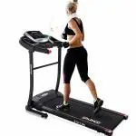 STH-1200 (3 HP Peak) Automatic Treadmill Foldable Motorized Treadmill for Home Use - Black