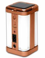 PAMPA Electric & Solar 4 Tube 360 Degree Extra Bright 8 hrs Lantern Emergency Light (Brown)