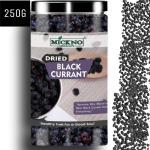 mickno organics 250g Dried Black Currant Dry Fruit For Baking Dessert Shakes Eating Ice Cream Black Currant (250 g)