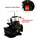 Rilson Portable Overlock Machine with Copper Motor Overlocker Sewing Machine ( Built-in Stitches 3)