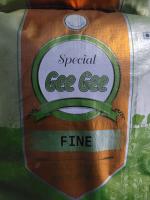 SPECIAL GEE GEE FINE 1121 MINI MONGRA BASMATI RICE 26 KG - BEST MONGRA