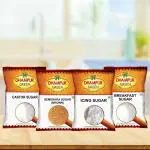Baking Sugars Combo Pack: Castor Sugar, Demerara Brown Sugar, Icing Sugar, Breakfast Sugar, Each 1kg