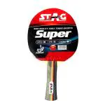Stag Iconic Super Table Tennis Racquet with Stylish Red/Black Design for Performance and Appeal