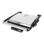 Bargate Stainless Steel 4 Slice Bread Jumbo Max-Grill Sandwich Maker With Indicator Lights And Nonstick Plates