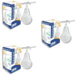 REMEN LED Lites 7 Watt 12V DC LED Bulb Cool Day (White, Pack of 3)