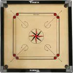 Relations Carrom Board 32 inch full size Best Seller waterproof for Professional Players 81.28 cm Carrom Board (Multicolor)