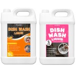 FIVANTA Dish wash gel Orange 5L & Rose 5L