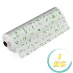 Homeleven 1 KG Food Wrapping Butter Paper Roll Roti Burger Paratha Wrap Non Stick Paper - Pack of 1