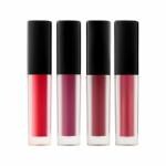 GLOWY The Red Edition Non Transfer Liquid Matte Lipstick Set Of 4 Multi Colors Combo Pack l-a-k-m-e Quality