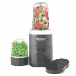 WisTec 400W, 2 Jar, Nutri Mixer Blender & Smoothie Maker, Black