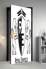 Qth Line Art Dor-0175 Design Door Sticker