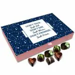 Chocholik Gift Box - Don't Talk Just Act Chocolate Box - 12pc
