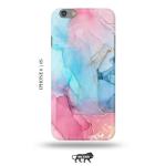Tweakymod Printed Marble Back Cover For Iphone 6