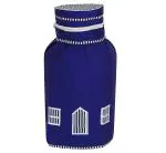 Kuber Industries Blue Dust-Water Proof Lpg Gas Cylinder Cover