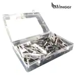 Winggi Stainless Steel Big Coth Clip - Set of 60 pcs