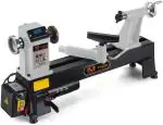VOLTZ VZ-WL NEWDL-13 Wood Lathe New Model 750W Digital Readout Benchtop Wood Lathe 12x18inch Variable Speed Lathe Machine Woodturning Lathe Machine (10x18inch 750W)