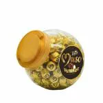 Tosca Muso Gold Chocolate Center Filled Milk Chocolate (150 pcs in a Jar)