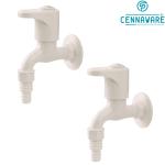 CENNAWARE NOZZLE BIB COCK PTMT GOLD SERIES NOZZLR BIB TAP WITH WALL FLANGE Pack of 2pcs