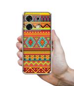 Casotec Artistic Rangoli Design Printed Silicon Soft TPU Back Case Cover for Infinix Zero 30 5G