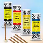 DIVYALOK Premium Fragrance Incense Sticks Pack of 4 Different Fragrances