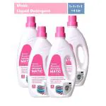 SOVARIX Advance Matic Front Load Multi Fragrance Fabric Liquid Detergent - 1 litre (Pack of 4)