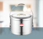 Mintage Stainless Steel Hot Pot with Upper Handle/Casserole/ Hot Pot (20 Liter)