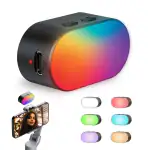 Exclusive IZI GO X Gimbal RBG Magnetic LED Fill Light,16 Multi-Color Mode, Selfie Support, Vlog, Content, Live, Youtube, Photoshoot, Video, Innate Control Button, 2Hrs Runtime, Rechargable - Detachable