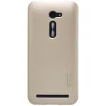 Nillkin Gold Polycarbonate Back Case Cover For Asus Zenfone 2 5.5 Inch Ze550Ml, Ze551Ml