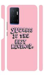 YAPZONE Success is The Best Revenge |Designer Printed Hard Back Cover for Vivo V23E 5G Premium & Attractive Case for Your Smartphone