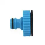 DIVINE TREE Dual Universal Tap Connector For Threaded Tap 3/4 and 1 inch Pipe , Blue:Black