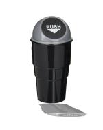 Inkulture Grey Mini Car Trash Dustbin (Pack of 1)