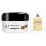 Sara Soul of Beauty Caffeine D-Tan Face Mask + Professional 6 sachets Kit for Instant De-Tanning & Brightening Skin (330 + 72)gm