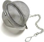 SHC MART Kitchen Tools Stainless Steel Tea Sphere Sphere Tea Lock Ball Strainer Loose Leaf Mesh Grass Kitchen Utensil Tools