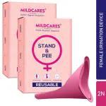 Mildcares Stand and Pee Reusable Female Urination Device - (2 Unit)