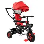 StarAndDaisy Red Push Type Tricycle Bike Kids Bicycle Stroller