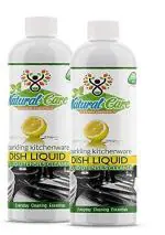 Natural Care Dishwash Liquid Gel Lemon Can Jar, Dishwashing Liquid-1000ml