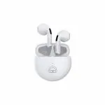 EEkko Earbeats T03 in-Ear Truly Wireless Earbuds TWS Super Sound with 20H Playtime, 10MM Driver, Touch Controls & Voice Resistant, Type-C Fast Charging (T03,White)kko White Plastic TWS Super Sound Wireless Earbuds