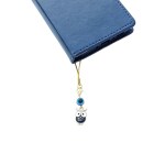 SHILPMART Owl Evil Eye Mobile Phone Pendant, Decorative Charms for Telephones, Suitable for Keychain Car Key Bag Backpack Wallet Decoration USB Charm