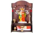 HOMEWEY DECOR Engineered Wood Home Temple (Height: 43, DIY(Do-It-Yourself)