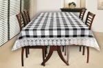 The Furnishing Tree Rectangle Shaped 4 to 6 Seater Table Cover WxL 54x78 inches with White Border lace