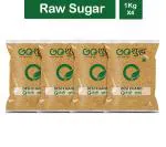 Goshudh Desi Khand 4 kg (1Kg X 4 Pack) Sugar